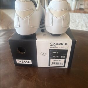 Lake White Cycling Shoes CX238-X 40.5 Wide width